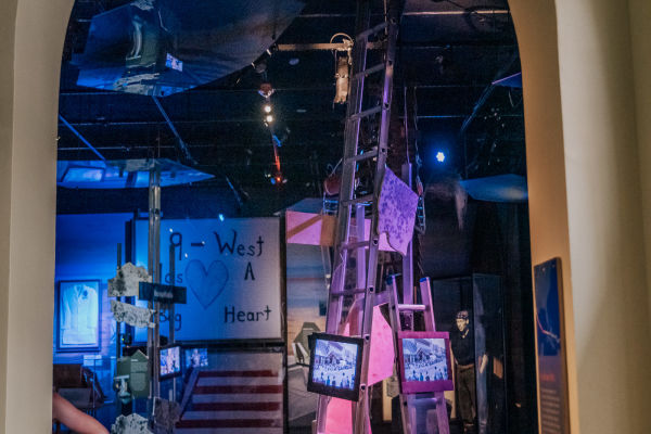 The Hurricane Katrina exhibit is a touching and eye-opening experience