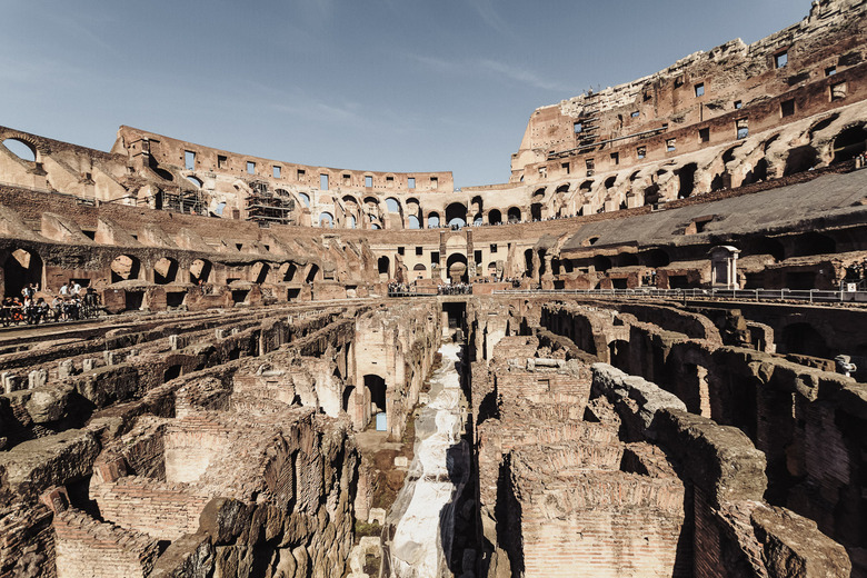 Gladiators' secret tunnel under the Colosseum