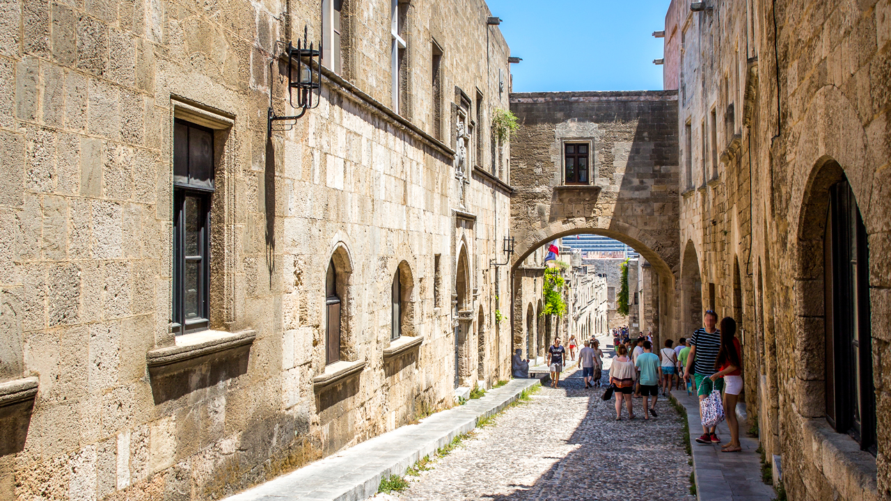 Medieval Rhodes Walking Tour and Market Tastings