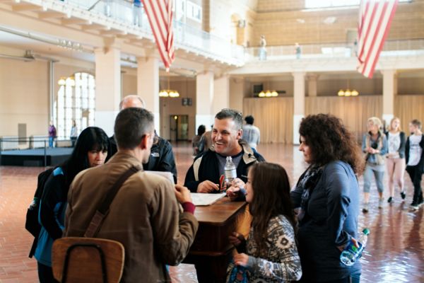 Hear the stories of Ellis Island Immigration Center from your local guide