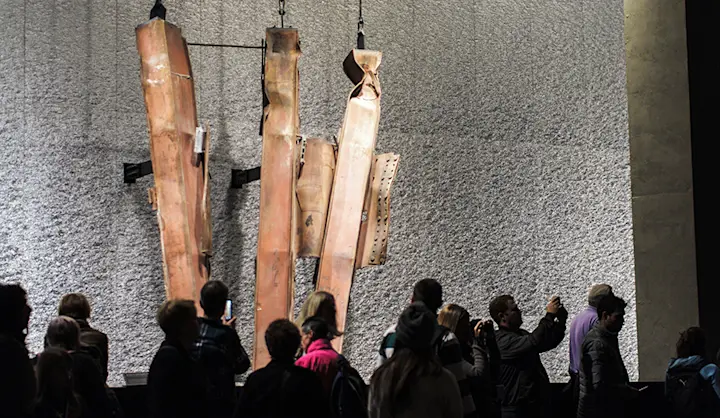 The 911 Museum on our Statue of Liberty & 911 Memorial Tour