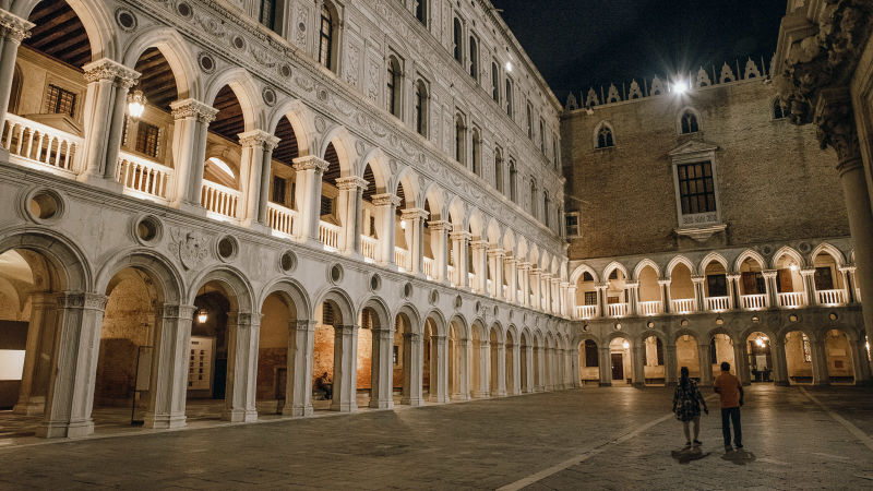 St Mark's Square and the Doge's Palace.
