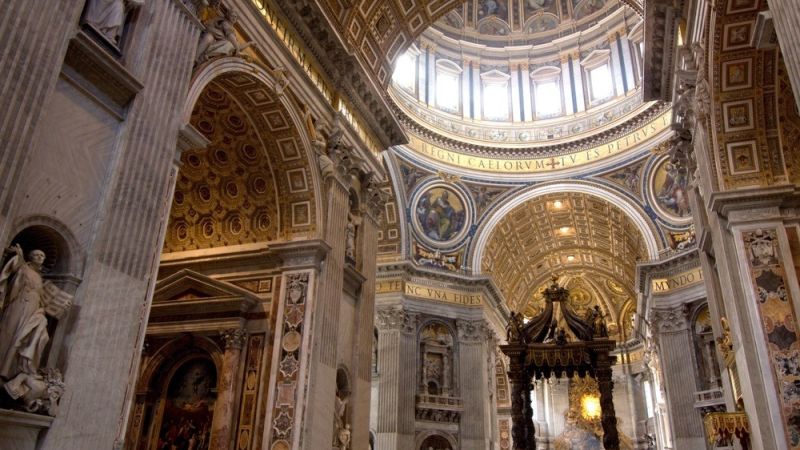 Seeing St. Peter's Basilica in the morning light is an experience like none other. 