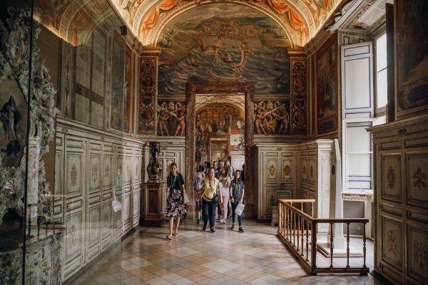 Tour the Vatican Museums and marvel at the many works of art.