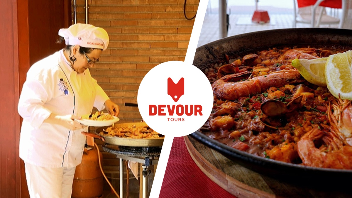 Paella Cooking Class with Spanish Chef Live Virtual Experience Walks