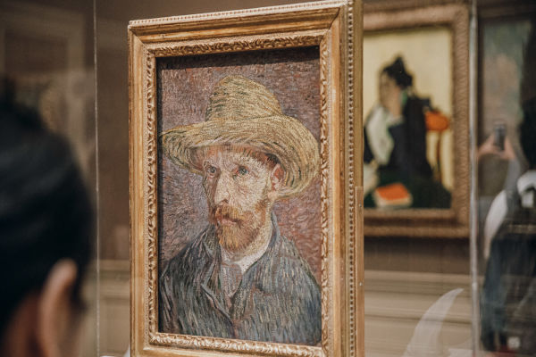 A Van Gogh self-portrait