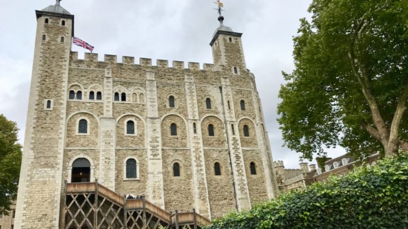 Tower of London, as seen on our London City Tour