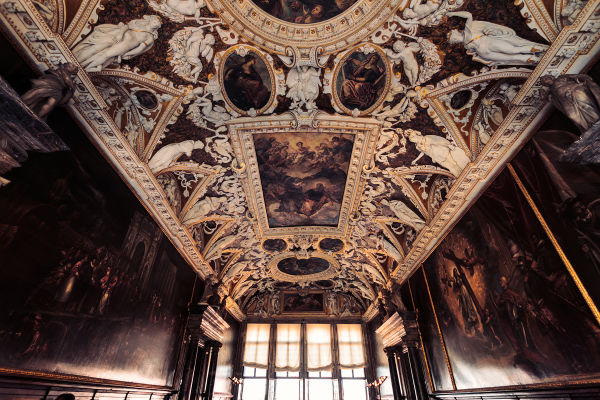 Expect a lot of rooms like this in the Doge's Palace. 