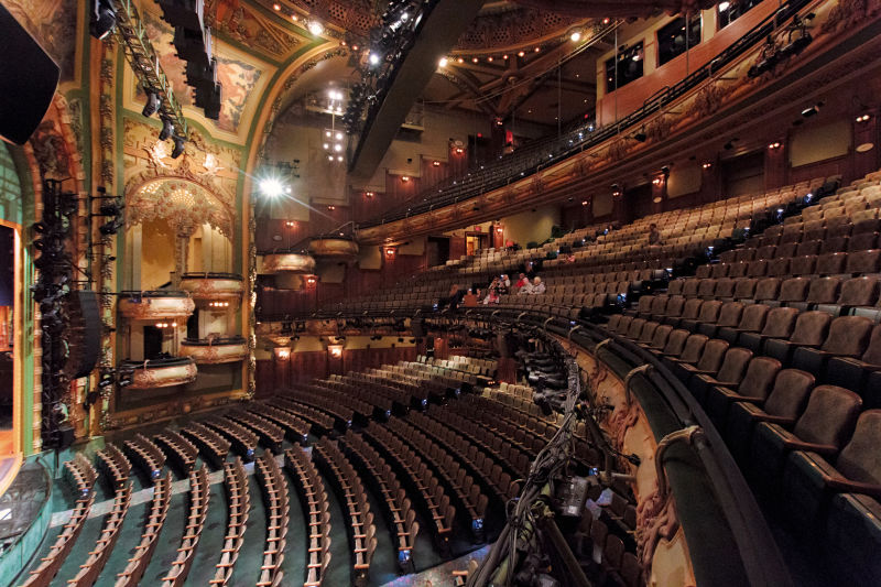 Seeing the New Amsterdam Theatre in all its glory is like a show in itself