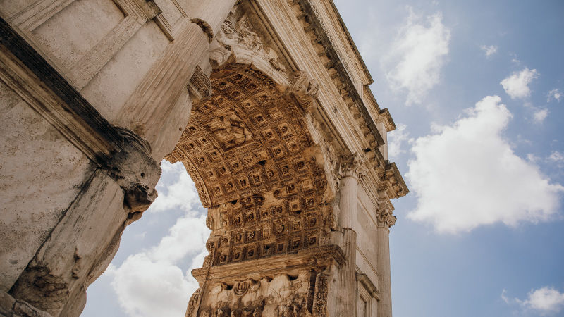 The Arch of Titus.
