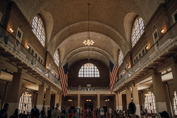 Stay on and explore the Museum and Ellis Island to discover it's fascinating history.