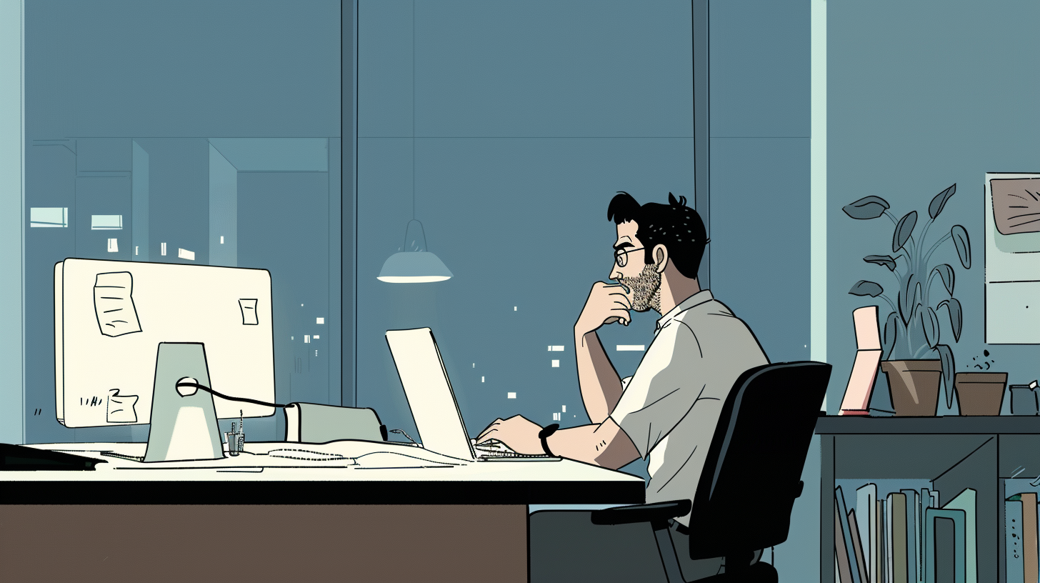 entrepreneur considering deadlines