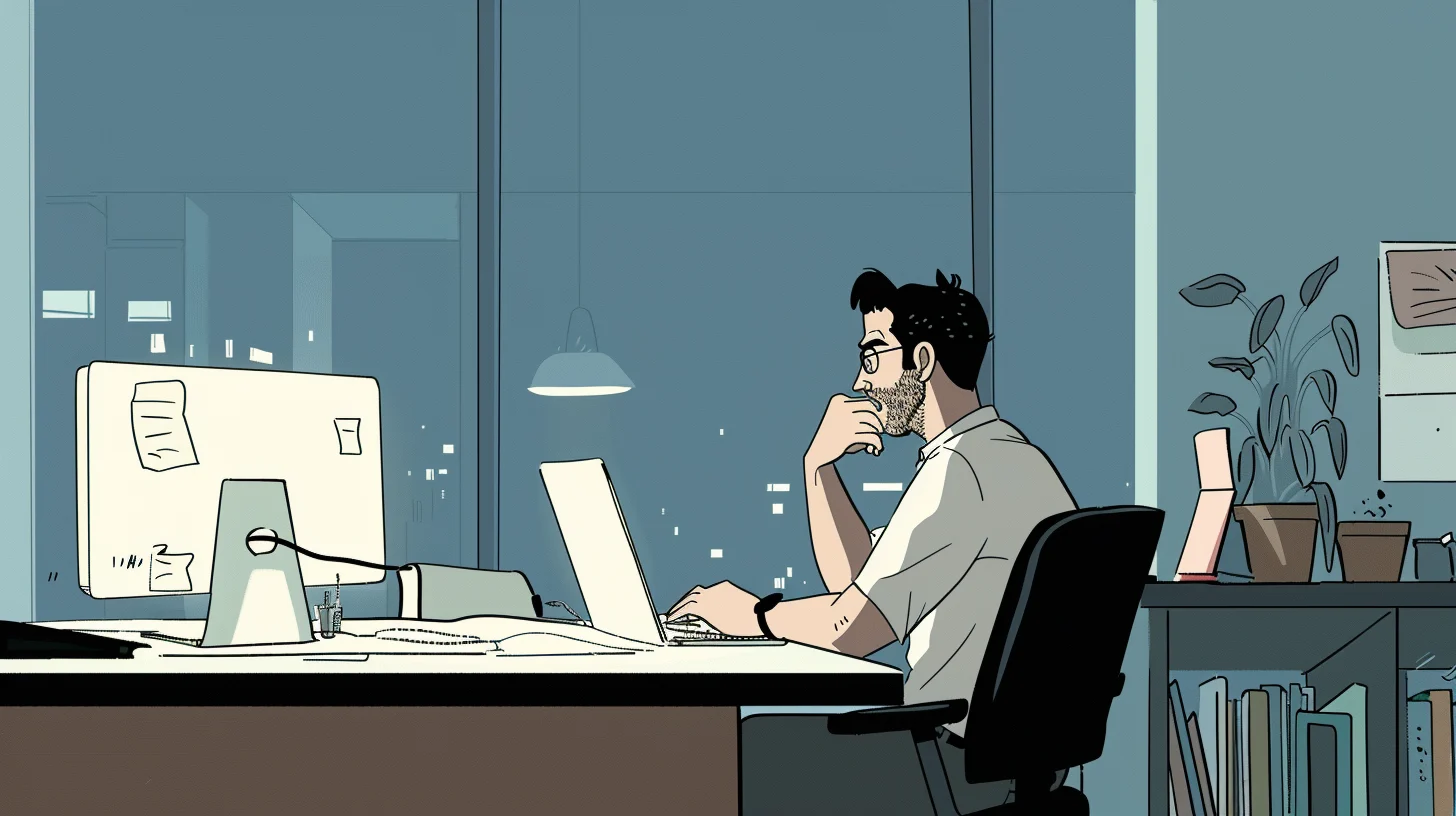 entrepreneur considering deadlines