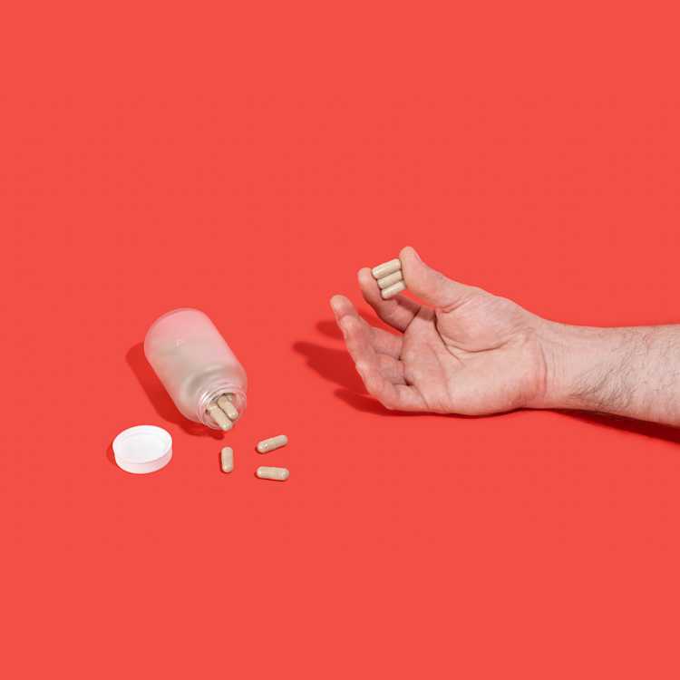 Bottle of Herbal Antivirals for men