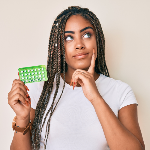 woman learning the 9 common birth control myths