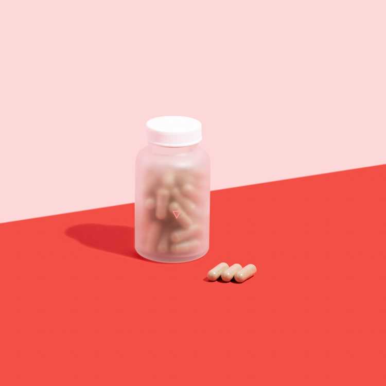 Bottle of Herbal Antivirals for men