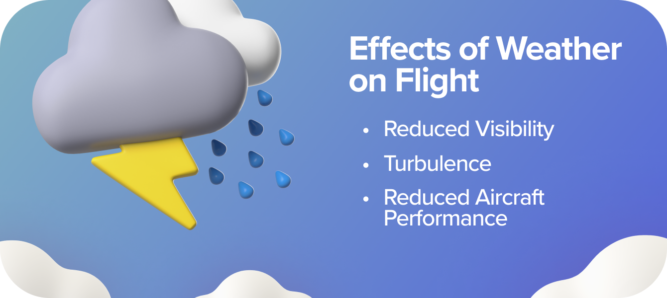 Effects of Weather on Flight