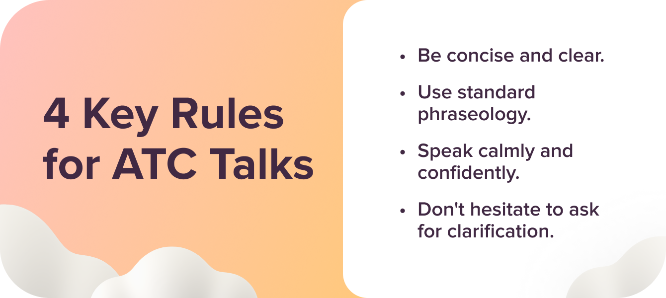 4 Key Rules for ATC Talks