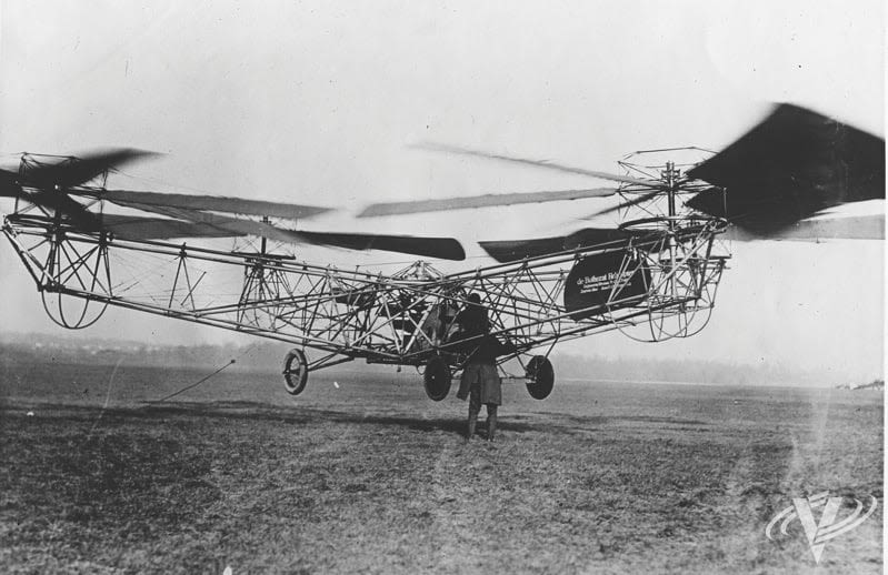 Botezat Quad-rotor 1922