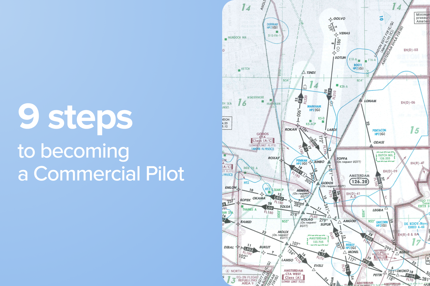 9 key steps to become a Commercial Pilot 