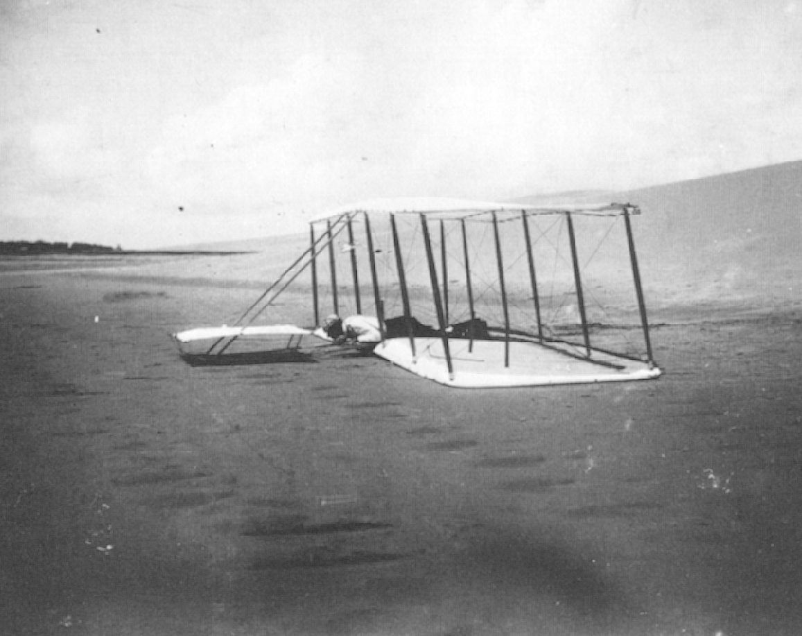 1901 Glider Landed