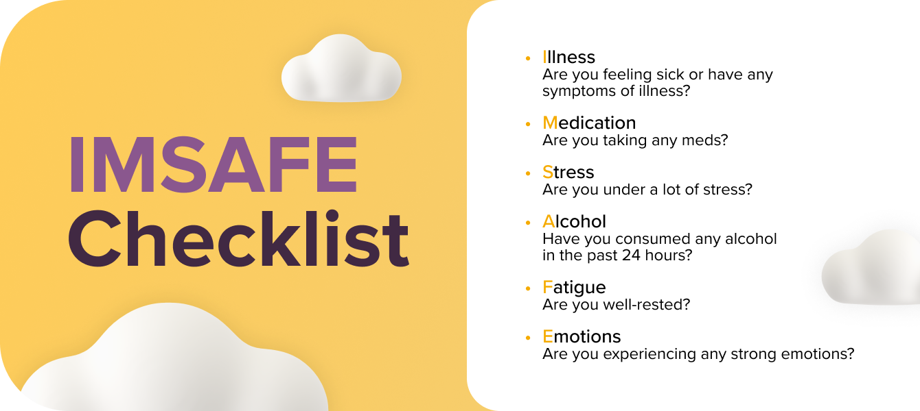 Imsafe Checklist