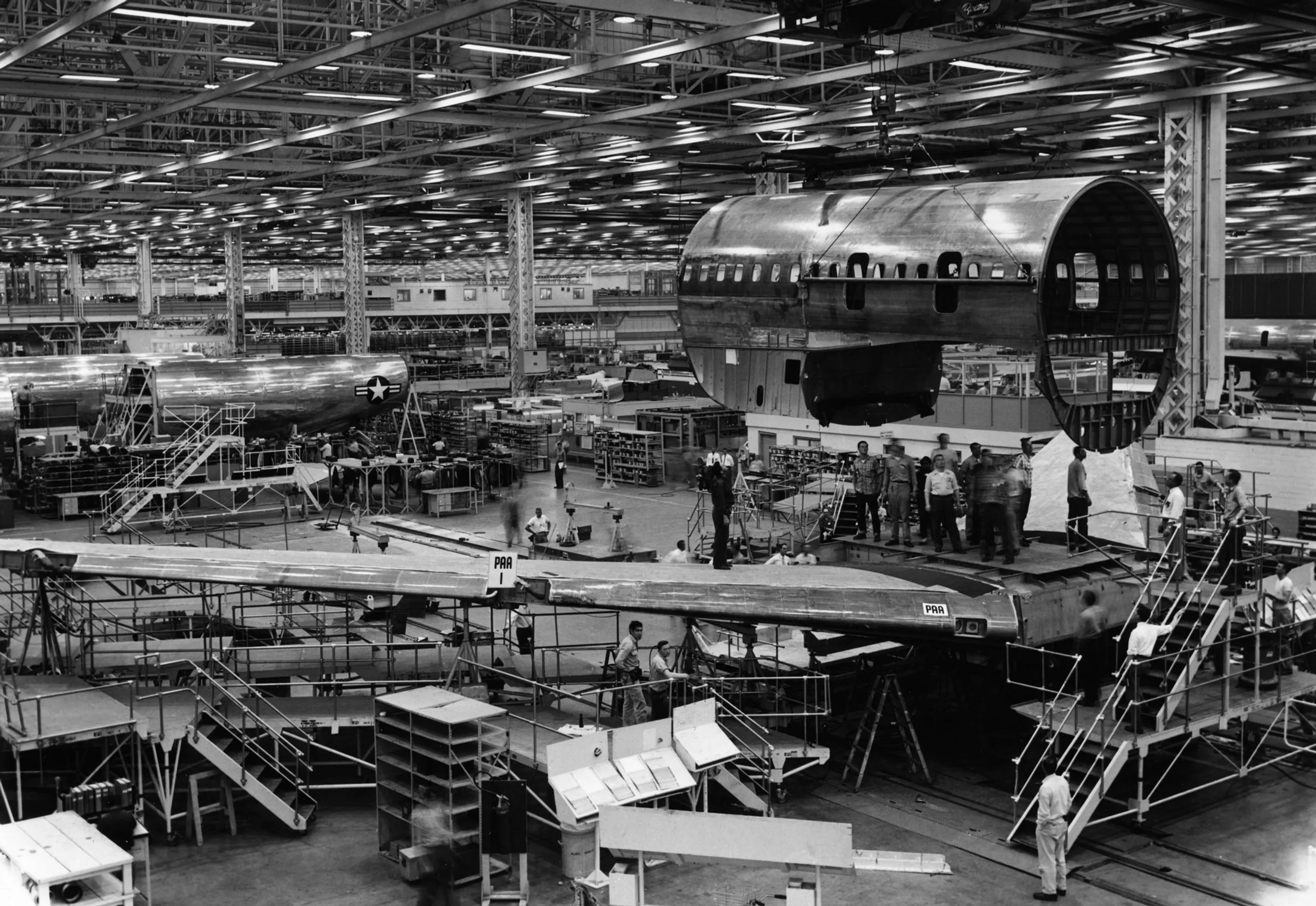 Boeing B-707 plant