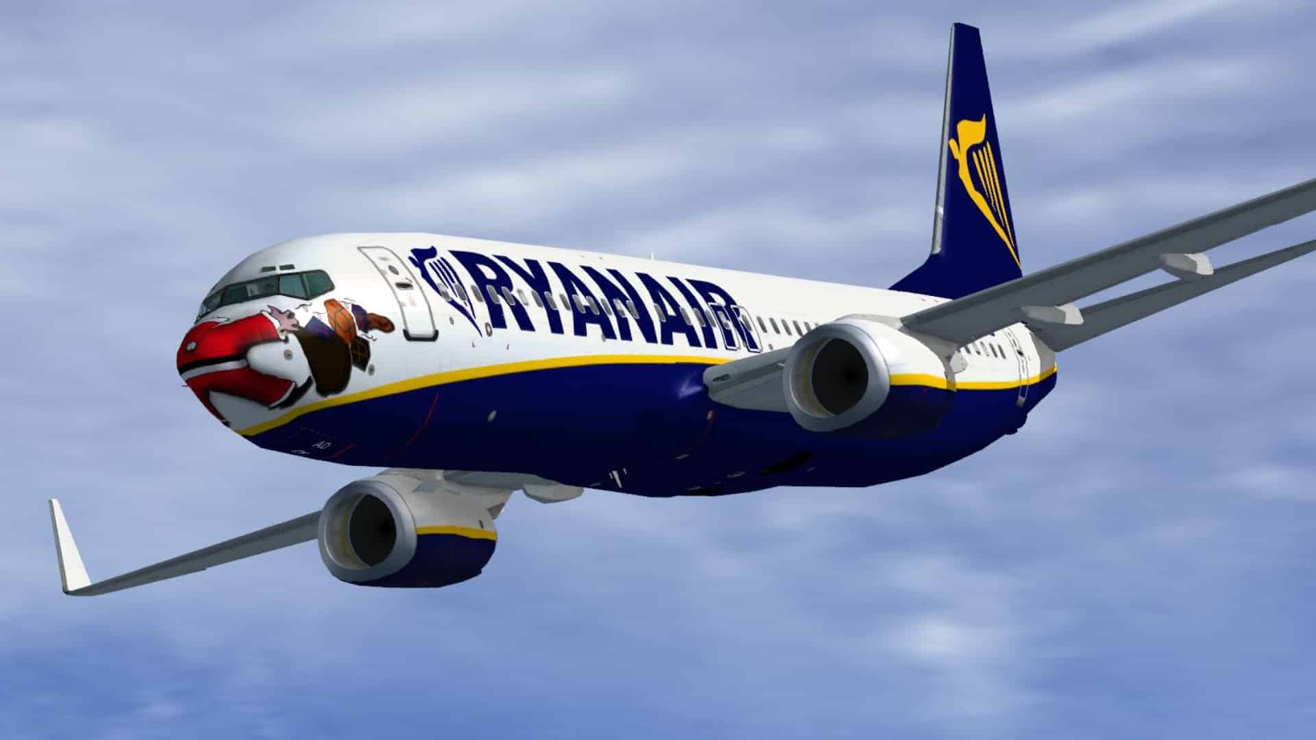 Ryanair Unlucky Santa Claus