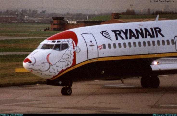 Ryanair Santa Beard