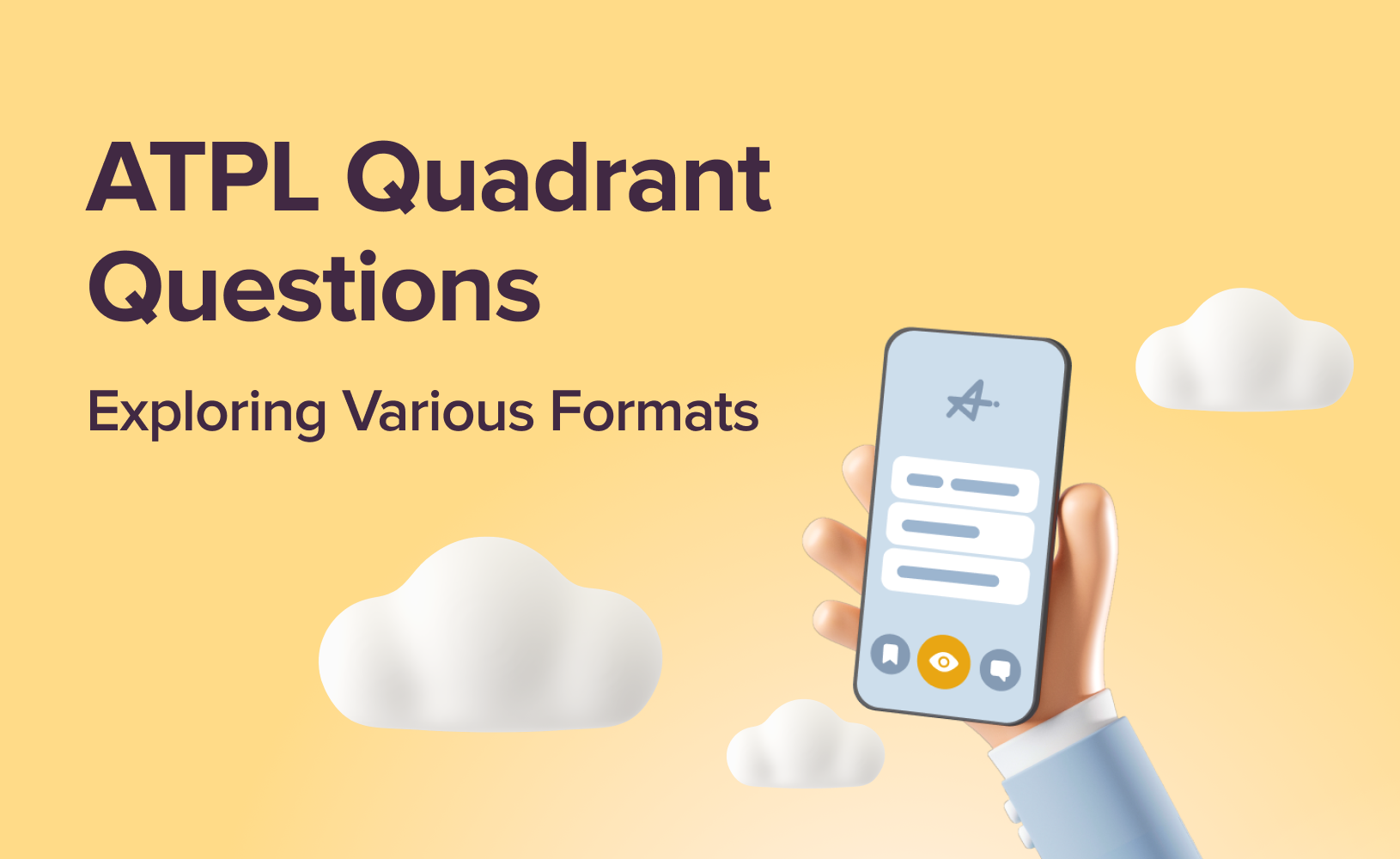 ATPL Quadrant Questions: Exploring Various Formats and their Wider Adoption