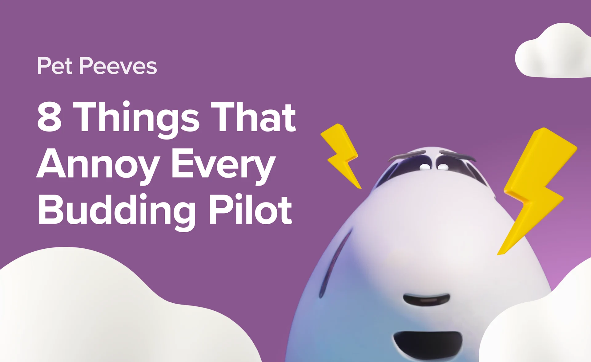 Cover 8 Things That Annoy Every Budding Pilot