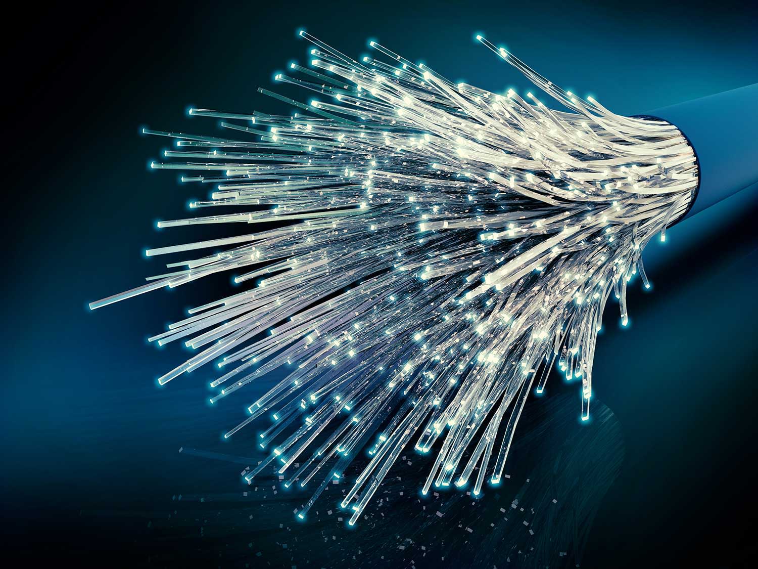 Glasfaser Kabel Internet