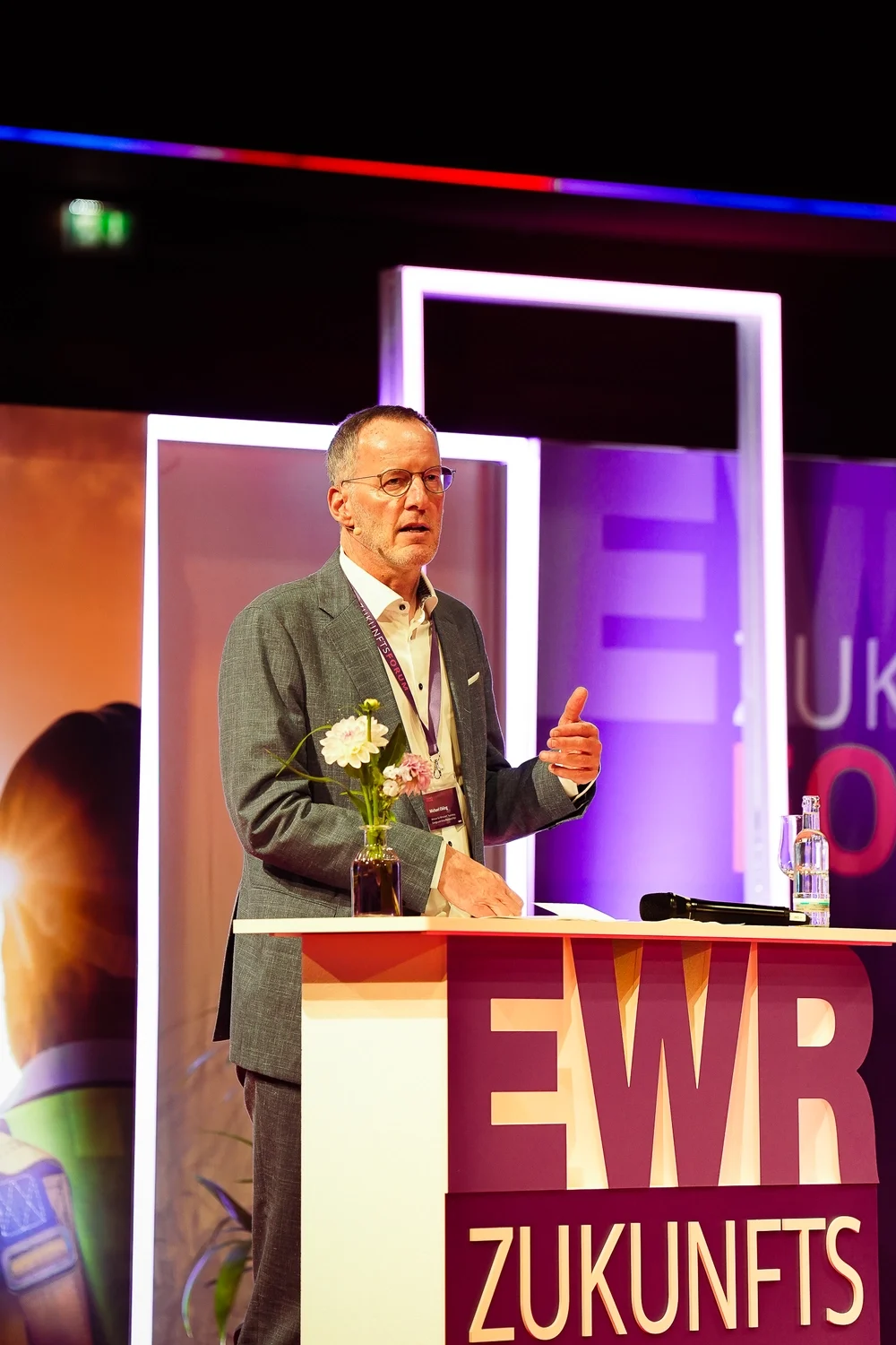 Michale Ebling spricht beim Zukunftsforum