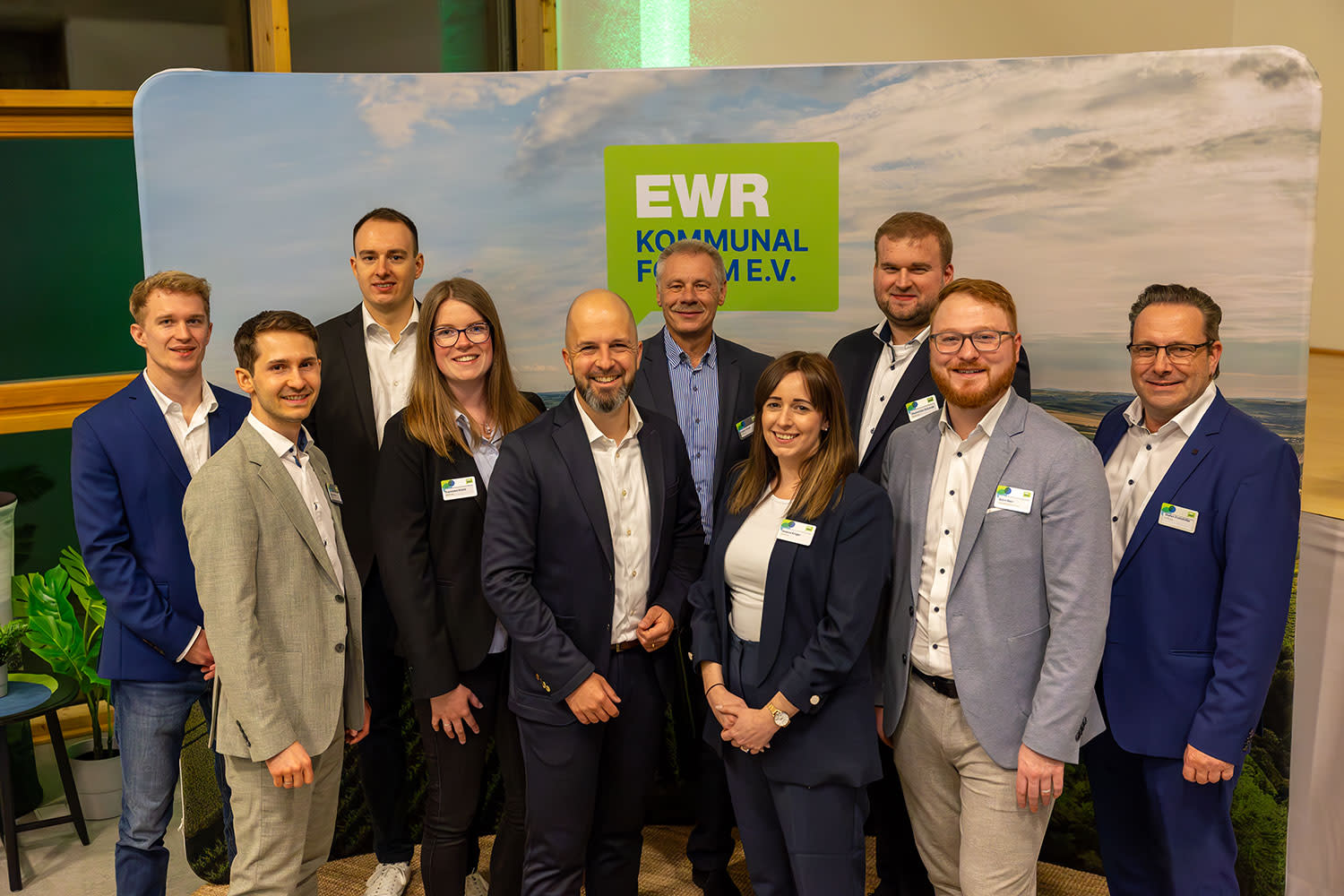 Teamfoto Gesellschaft und Politik