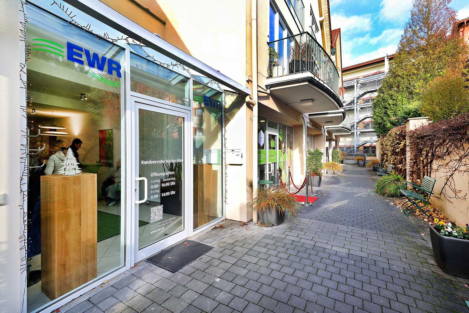 Kundencenter in Nieder-Olm von außen