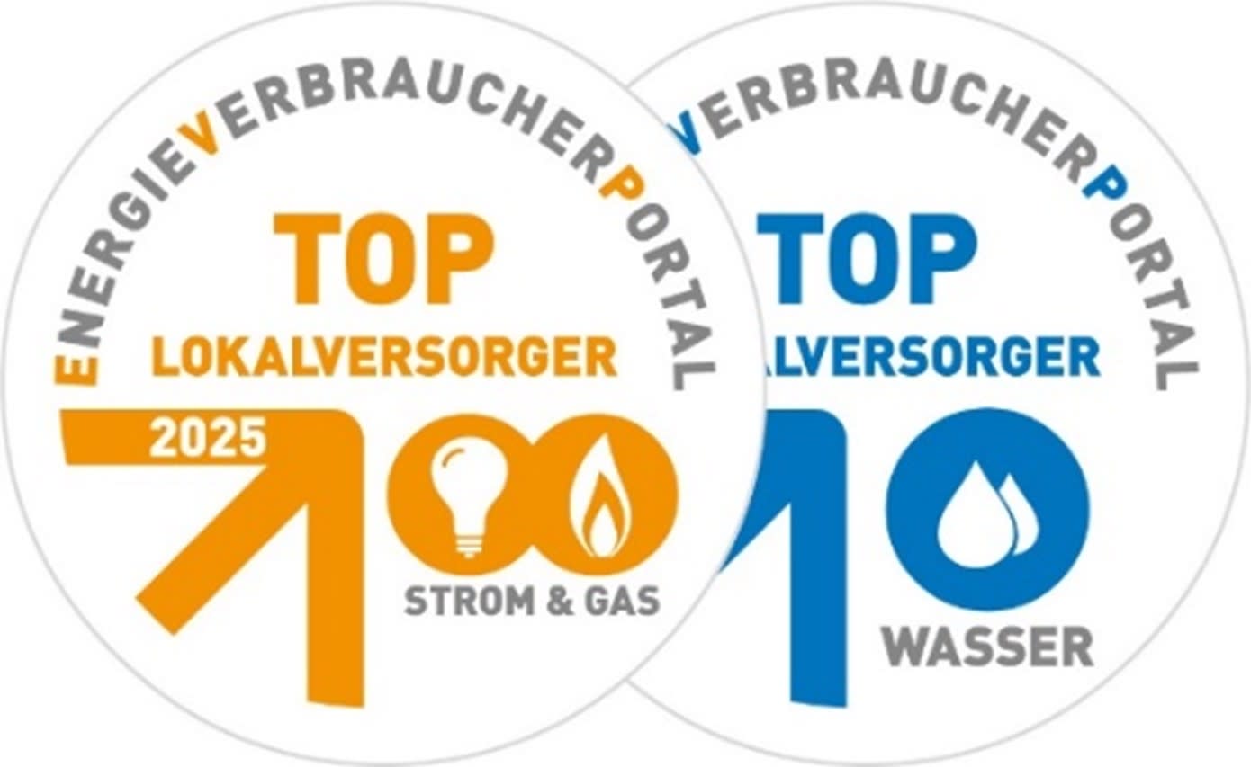 Logo Top Lokalversorger Strom und Gas 2025