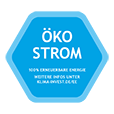 Ökostromsiegel von Klima Invest