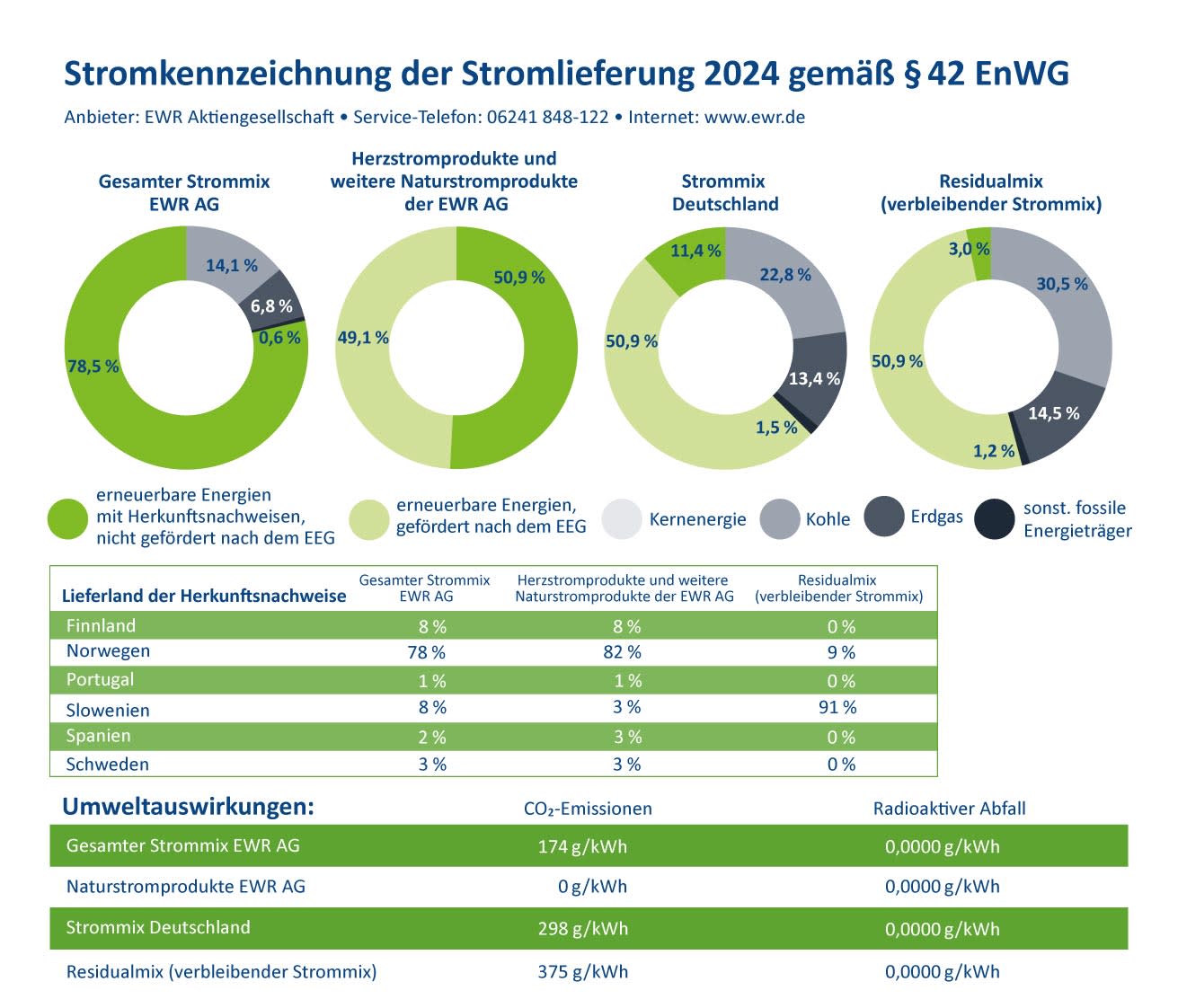 Foto der Stromkennzeichnung ab 01.07.2025