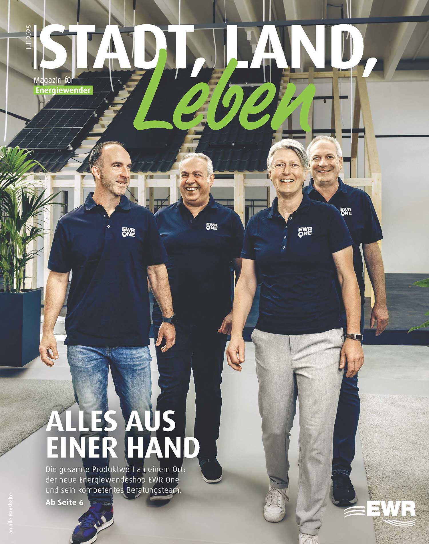 Titelbild des Stadt, Land, Lebens der Juli Ausgabe 2025