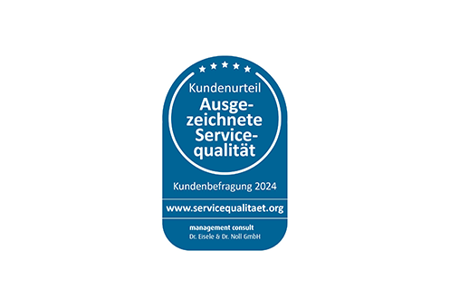 Siegel Servicequalität