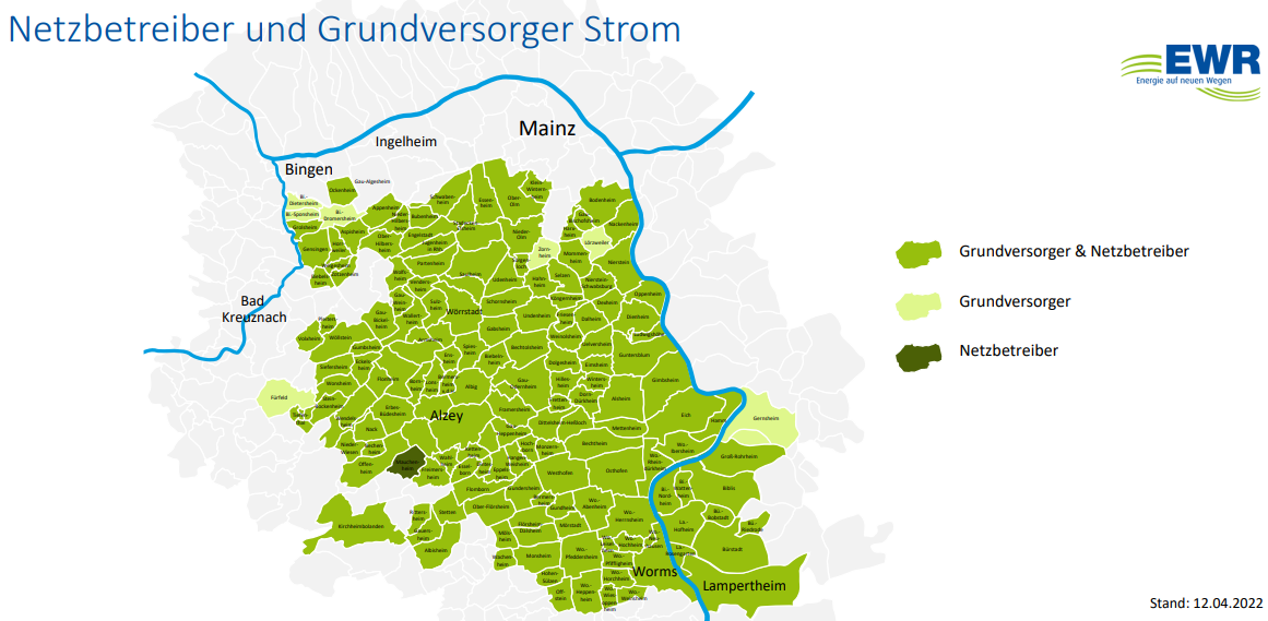 Schaubild aller grundversorgten Gebiete Strom