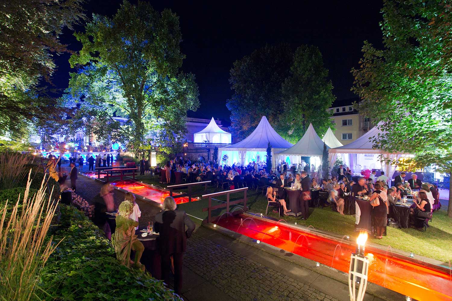 Abendaufnahme der Premiere der Nibelungenfestspiele 2018