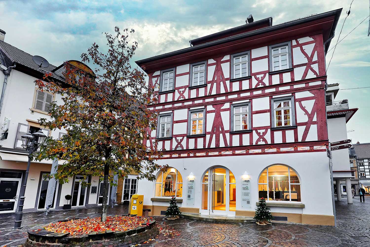 Das neue Kundencenter in Alzey von außen