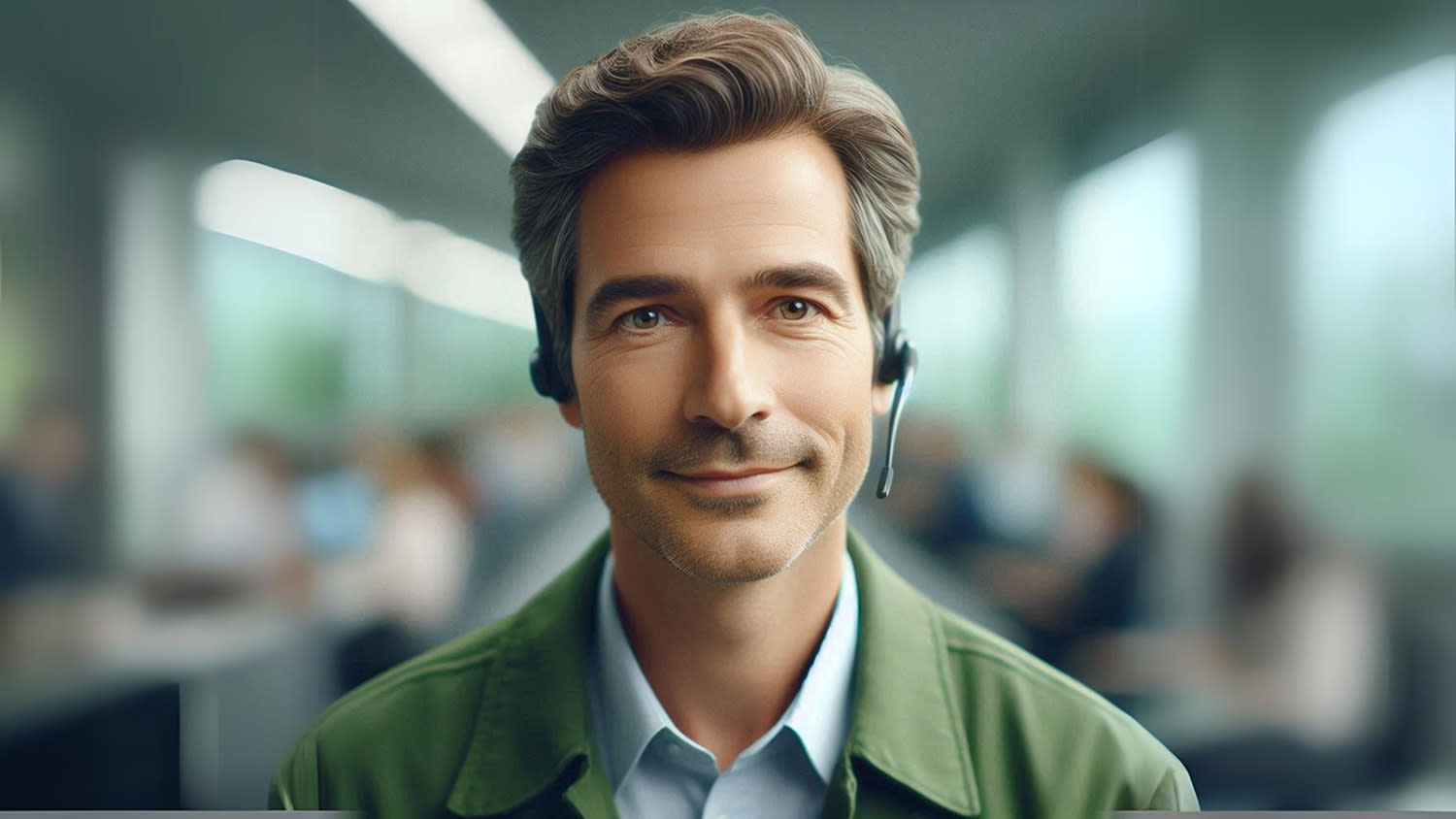 Eddi der digitale Assistent der EWR AG am Headset Eddi der digitale Assistent der EWR AG am Headset