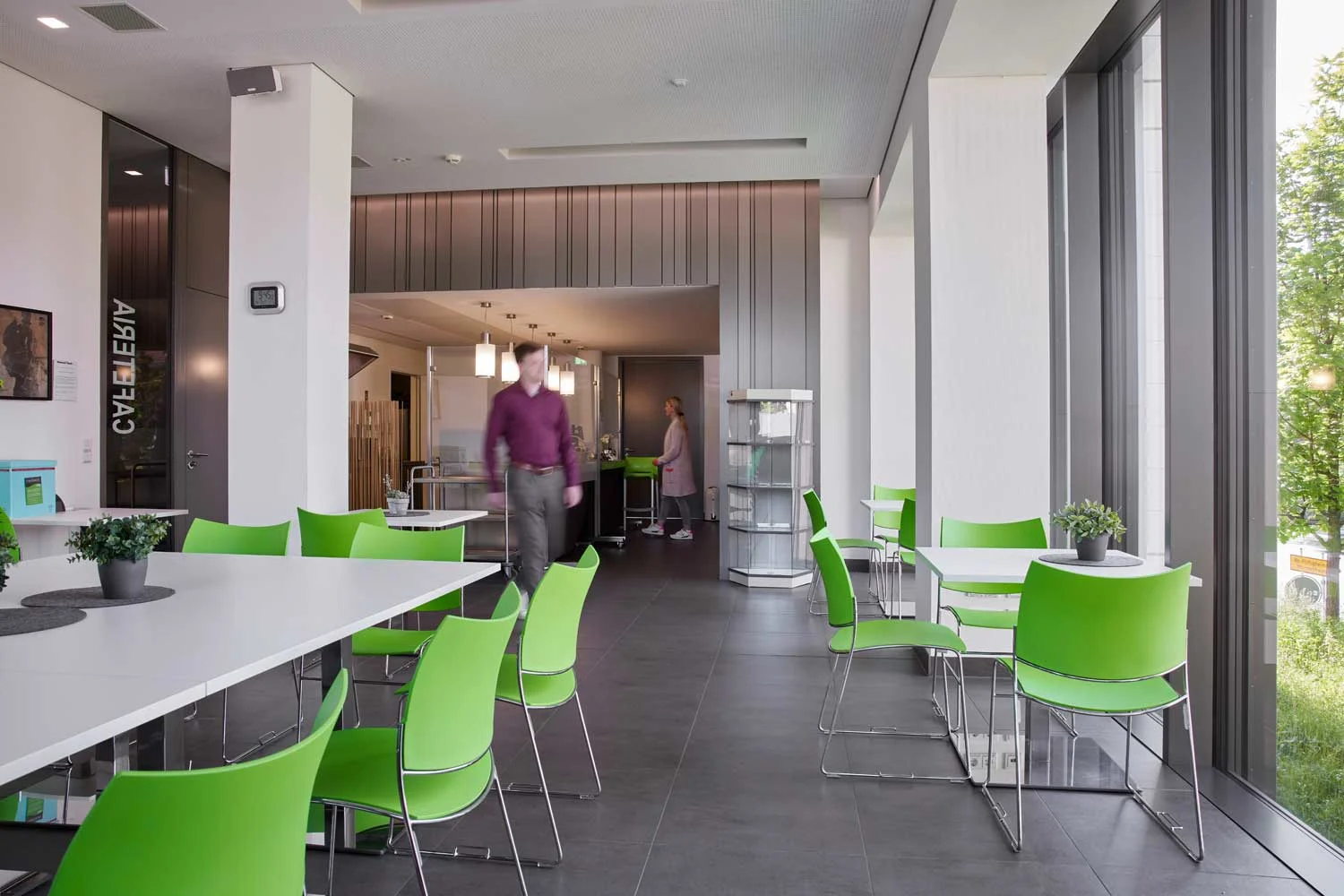 Foto vom Bistro im Lutherring