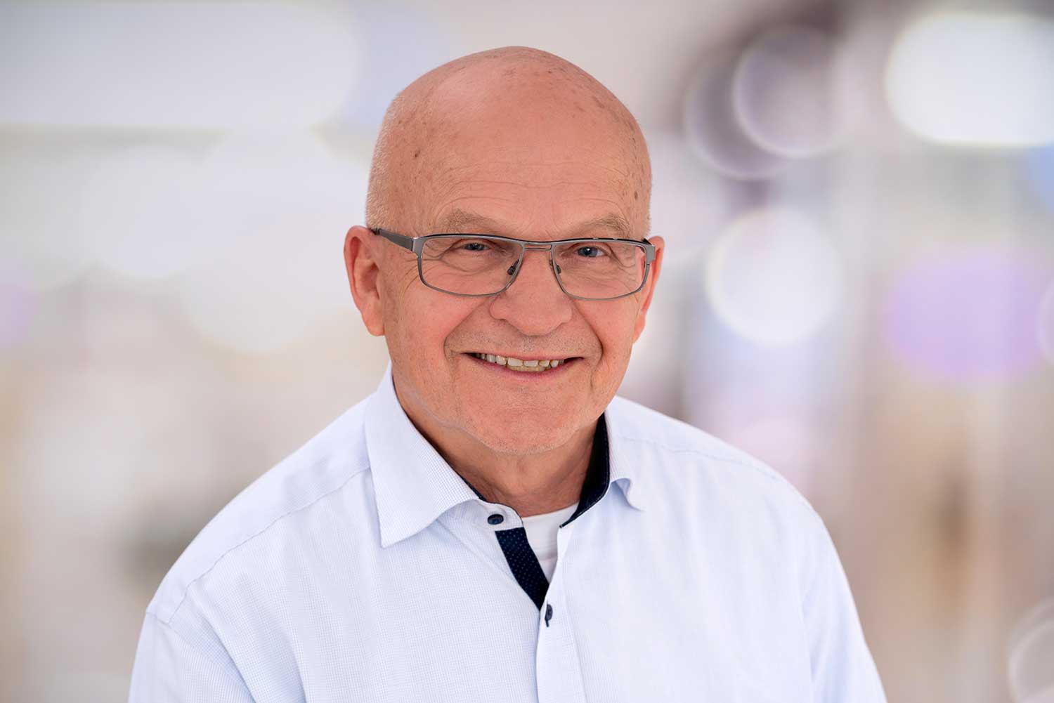 Portrait von Werner Kalbfuß, Bürgermeister von Hahnheim