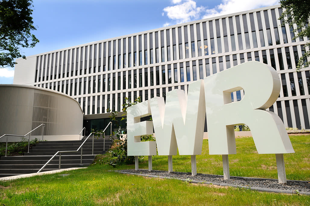 Aufnahme des Hauptsitzes der EWR AG in Worms