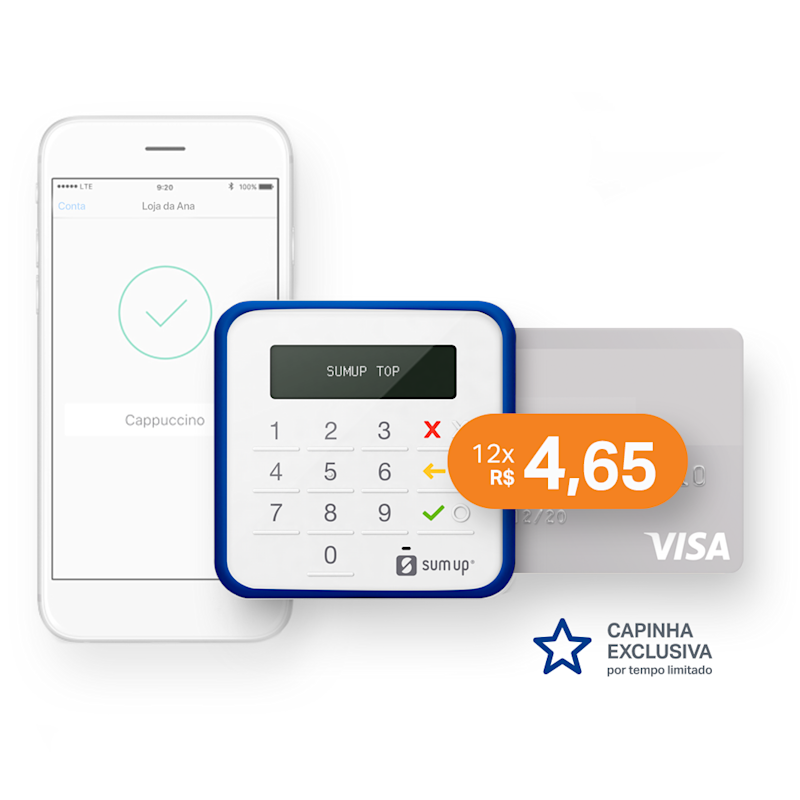Máquina de cartão SumUp