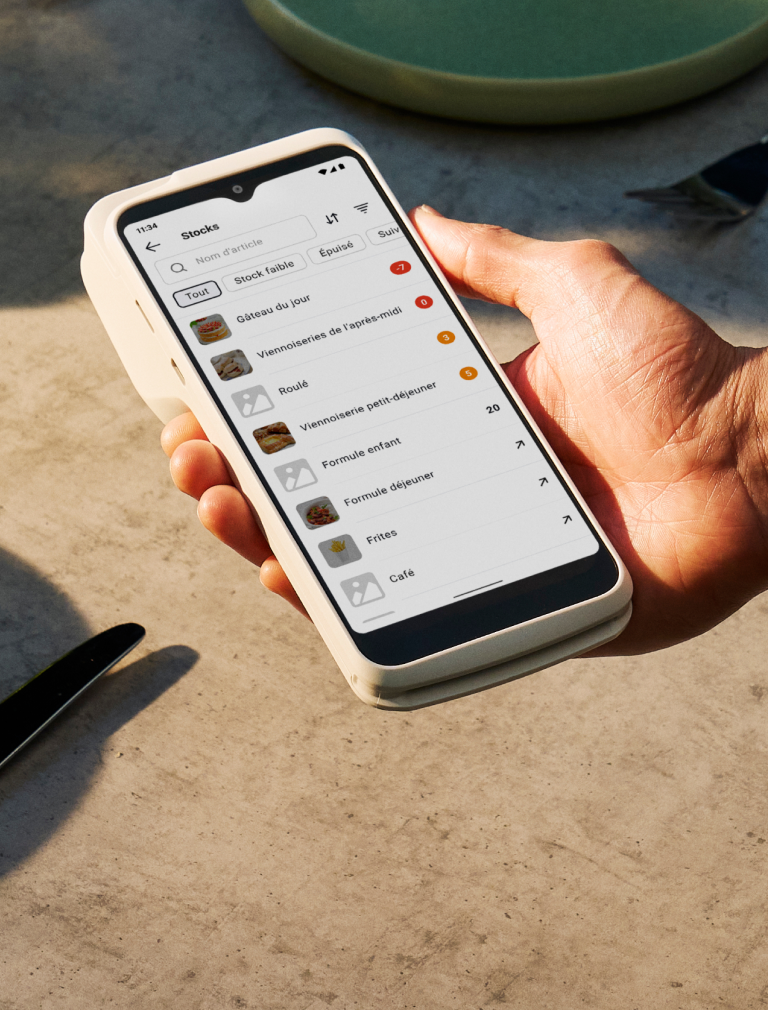 Recevez une alerte lorsque votre stock est faible pour toujours avoir une longueur d'avance et ne jamais faire patienter vos clients.