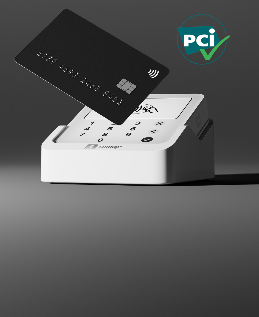 Every payment is protected and PCI-certified, keeping you and your customers safe.